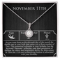 November Eleventh Necklace