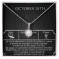 October Twenty-Fourth Necklace