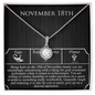 November Eighteenth Necklace