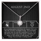 August Second Necklace