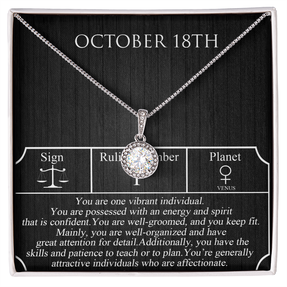 October Eighteenth Necklace