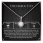 December Twenty-First Necklace