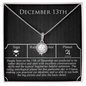 December Thirteenth Necklace