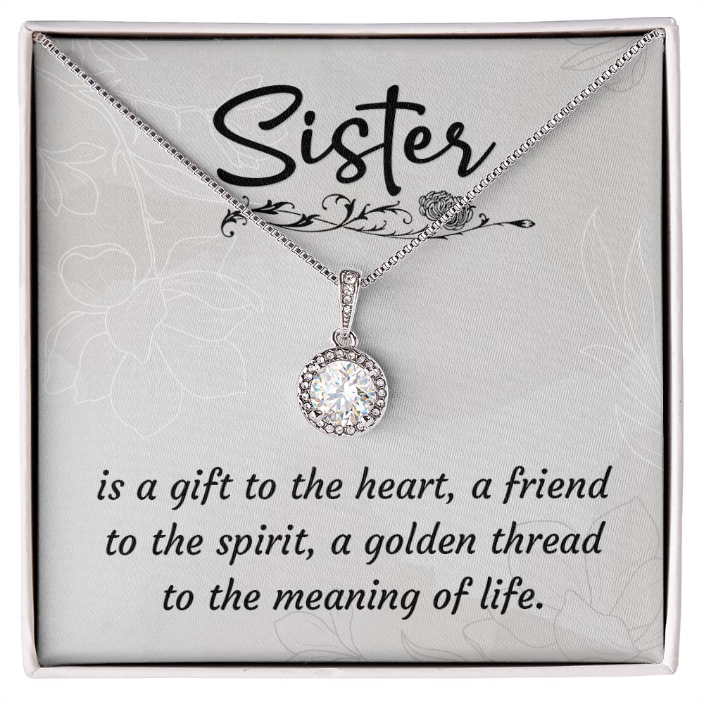 To My Sister Necklace