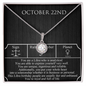 October Twenty-Second Necklace