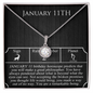 January Eleventh Necklace