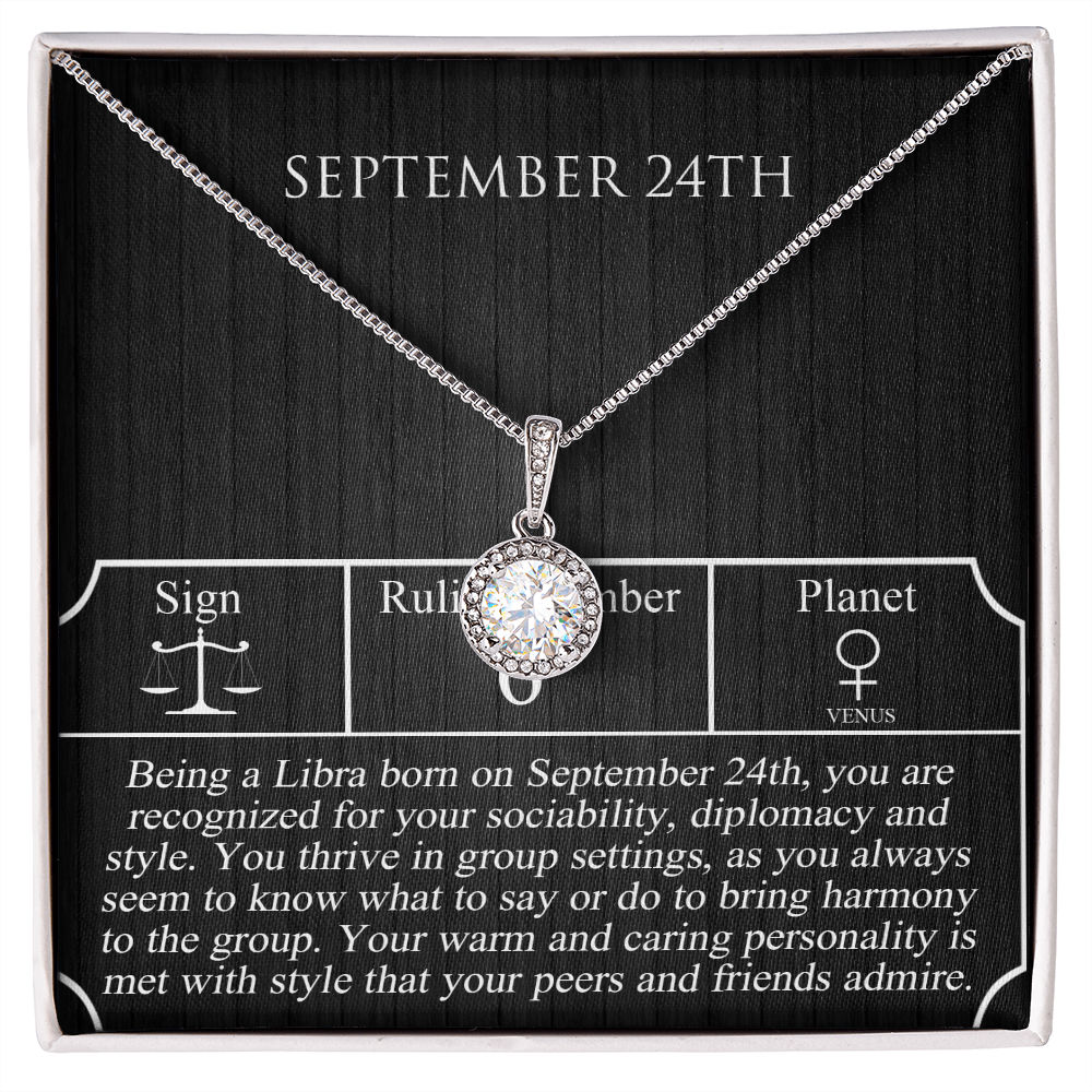 September Twenty-Fourth Necklace