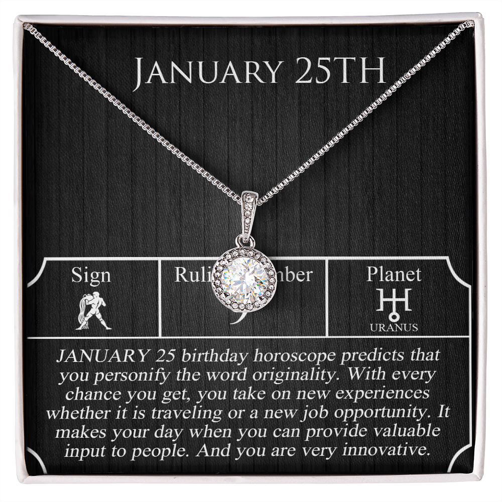 January Twenty-Fifth Necklace