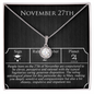 November Twenty-Seventh Necklace