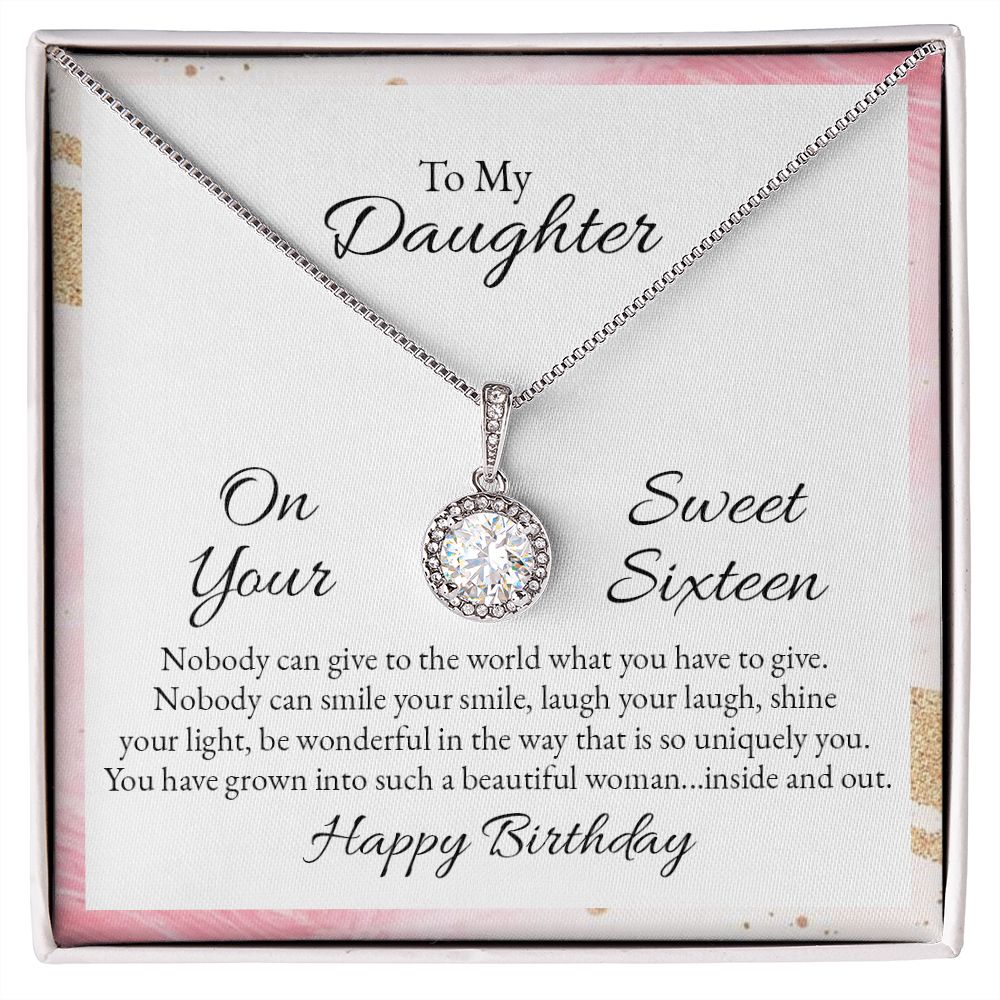 To My Daughter Necklace