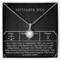 September Thirtieth Necklace