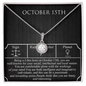 October Fifteenth Necklace