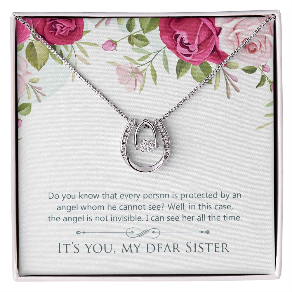 To My Sister Necklace