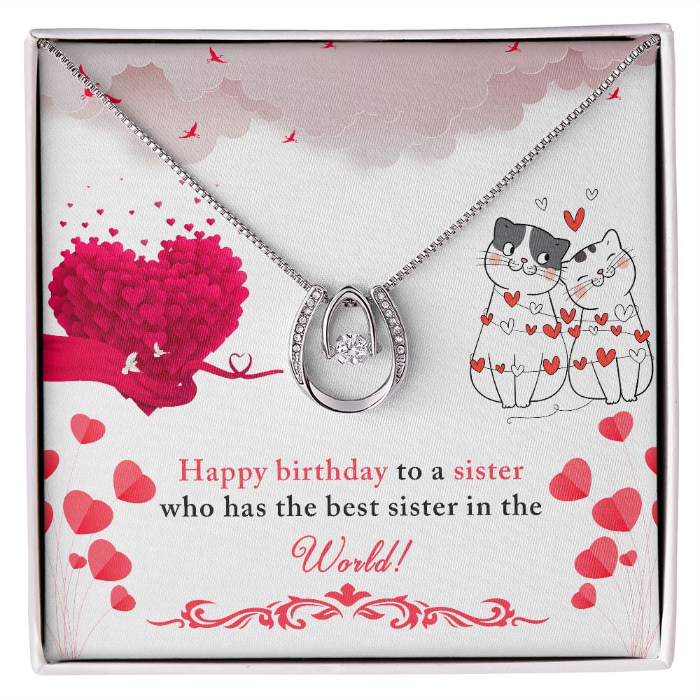 To My Sister Necklace