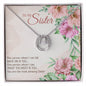 To My Sister Necklace