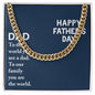 To My Father Necklace