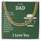 To My Father Necklace
