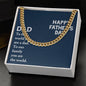 To My Father Necklace