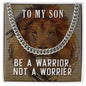 To My Son Necklace