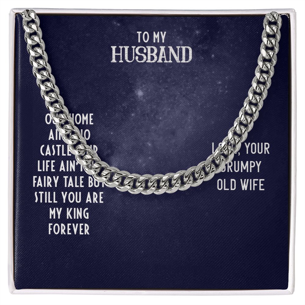 To My Husband Necklace