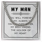 To My Husband Necklace
