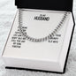 To My Husband Necklace