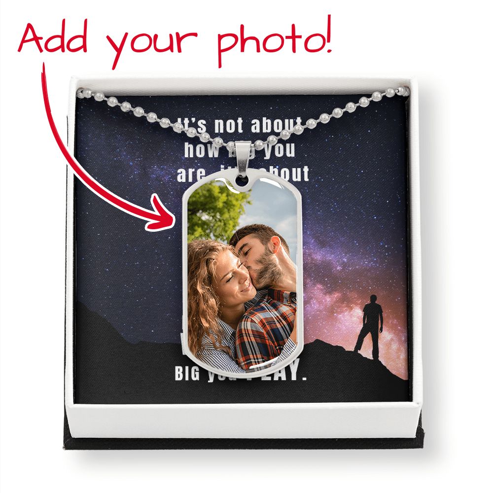 For The Motivation Keychain - Upload Your Photo