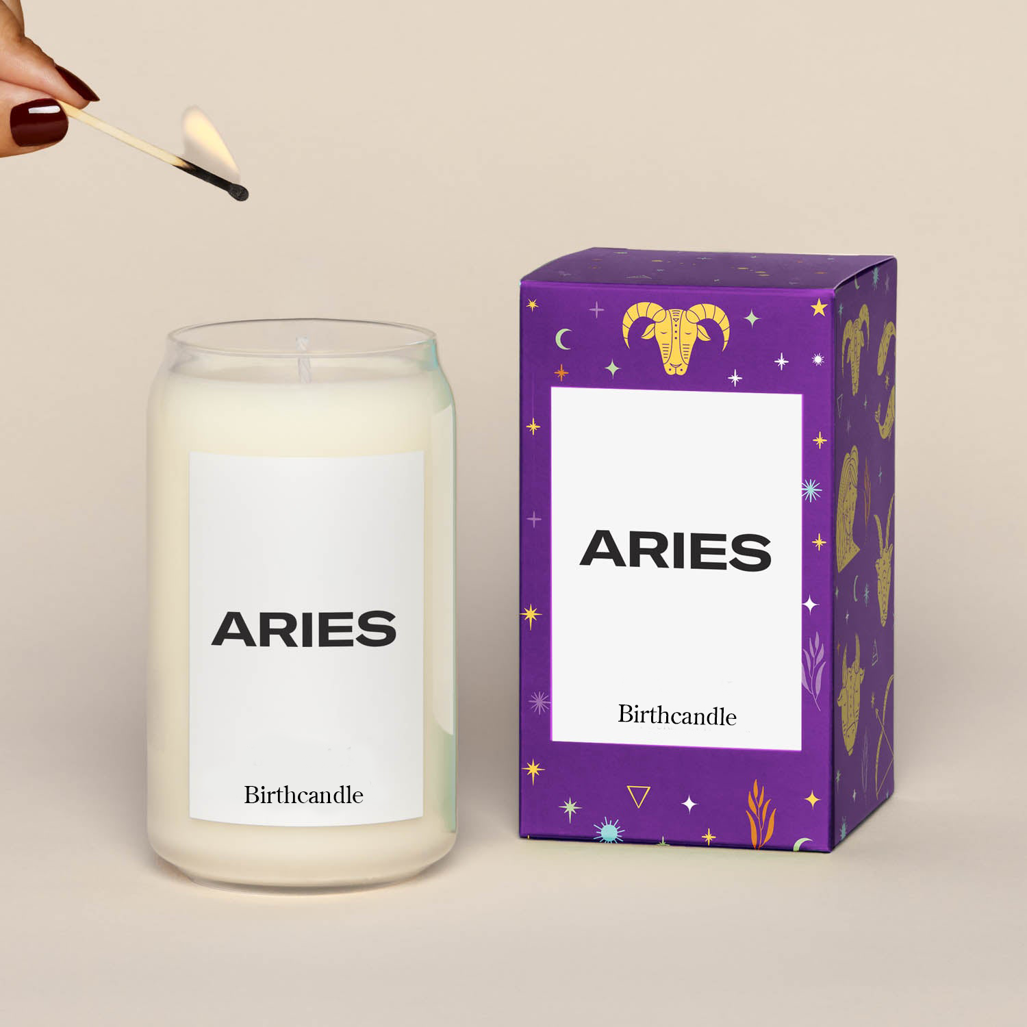 Aries Candle